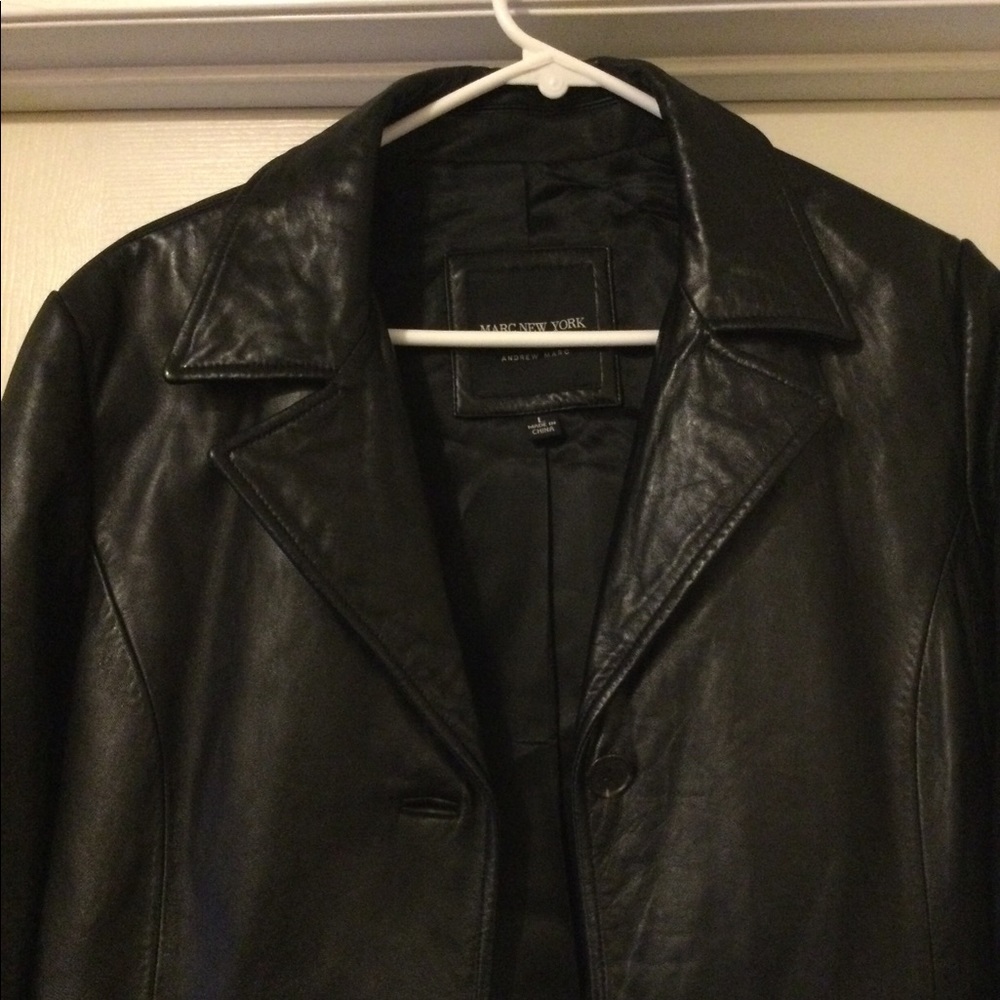 ANDREW MARC Women’s Leather Jacket ❤️ - Picture 13 of 15